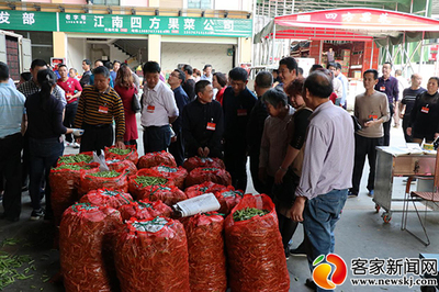 乡镇人大代表组团参观考察中国供销·赣州国际农产品交易中心